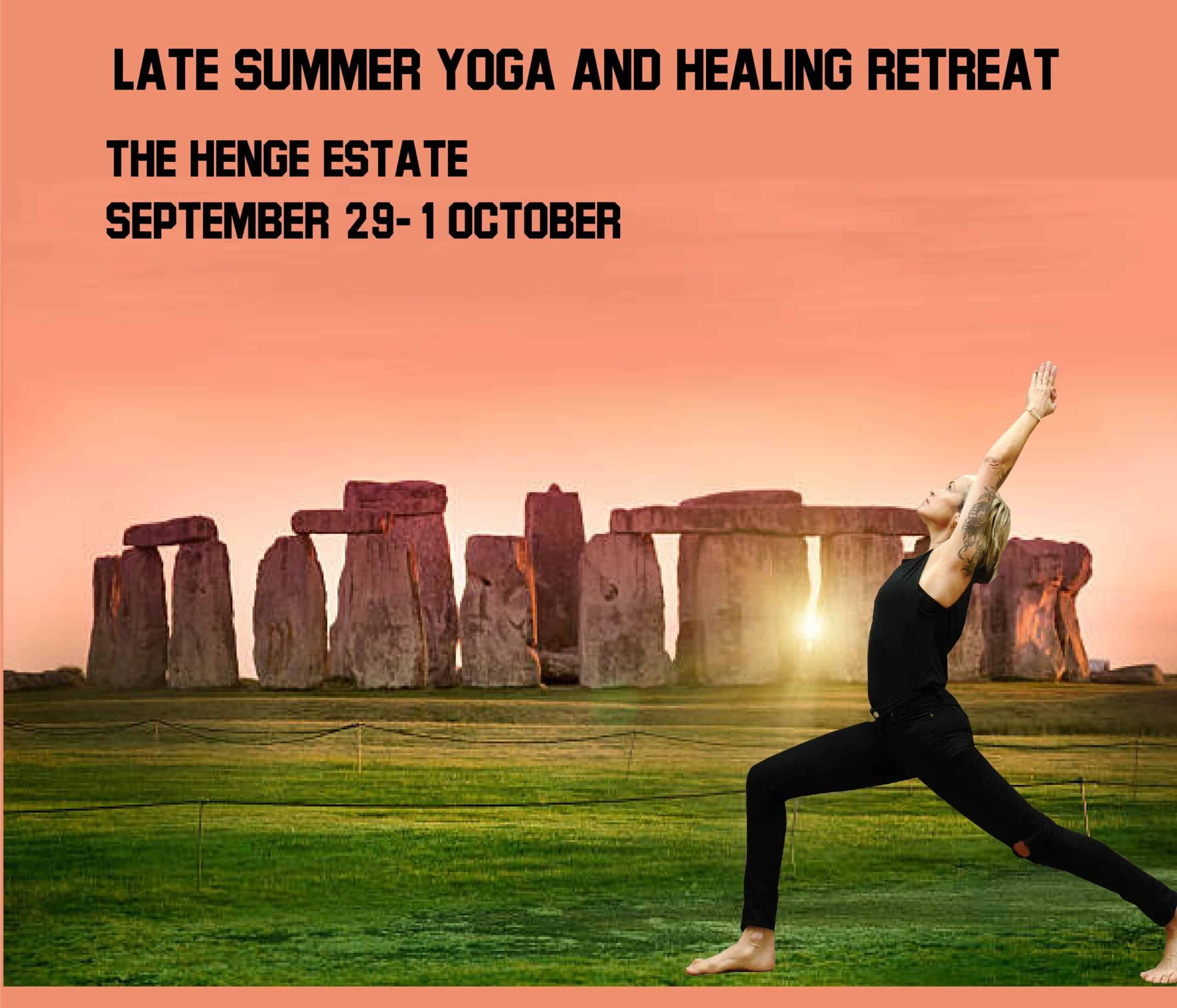 september healing and yoga retreat England